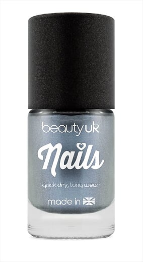 Chrome Nails Polish Aqua Blue
