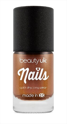 Chrome Nails Polish Copper