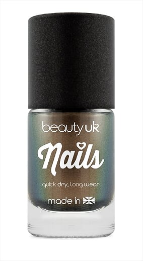 Chrome Nails Polish Deep Gold