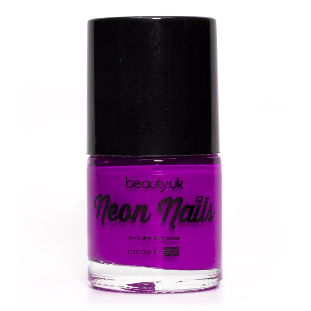 New Neon Nail Polish Purple