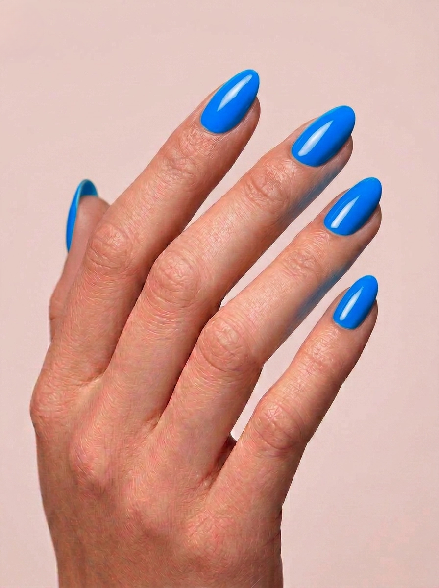 New Neon Nail Polish Blue