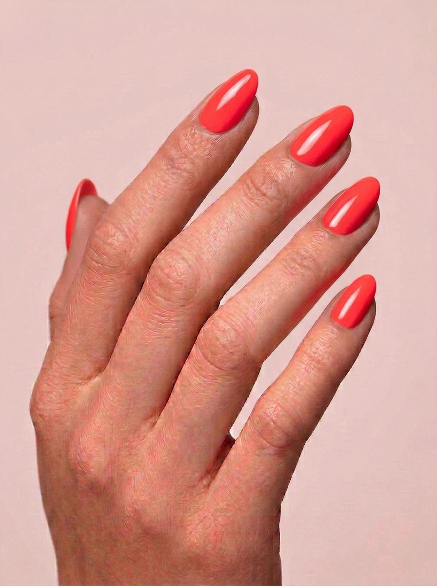 New Neon Nail Polish Coral
