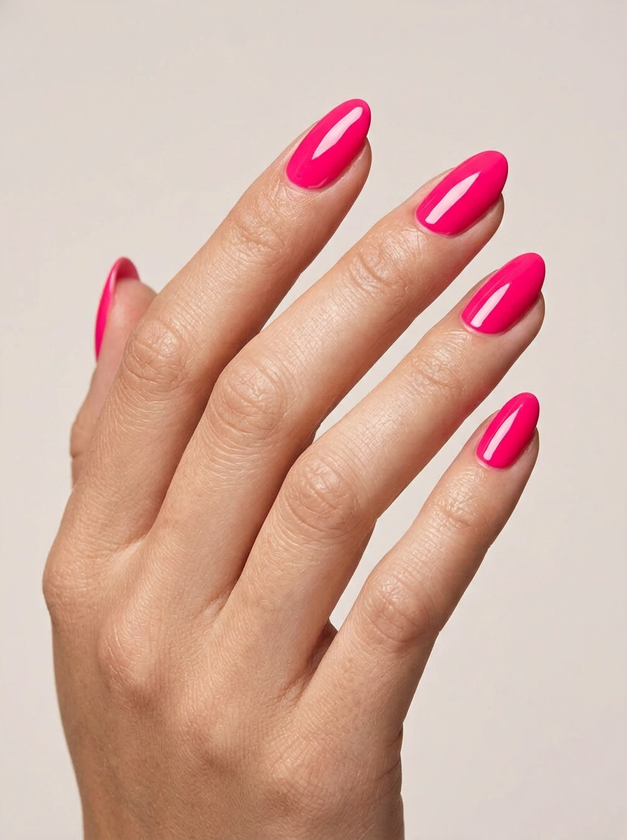 New Neon Nail Polish Pink