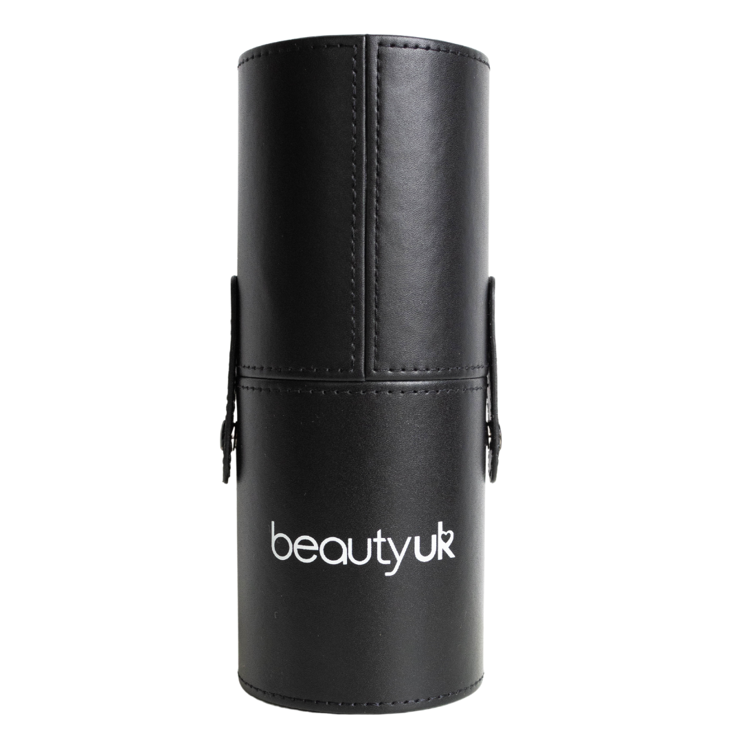BeautyUK Cosmetic Brush Set & Holder